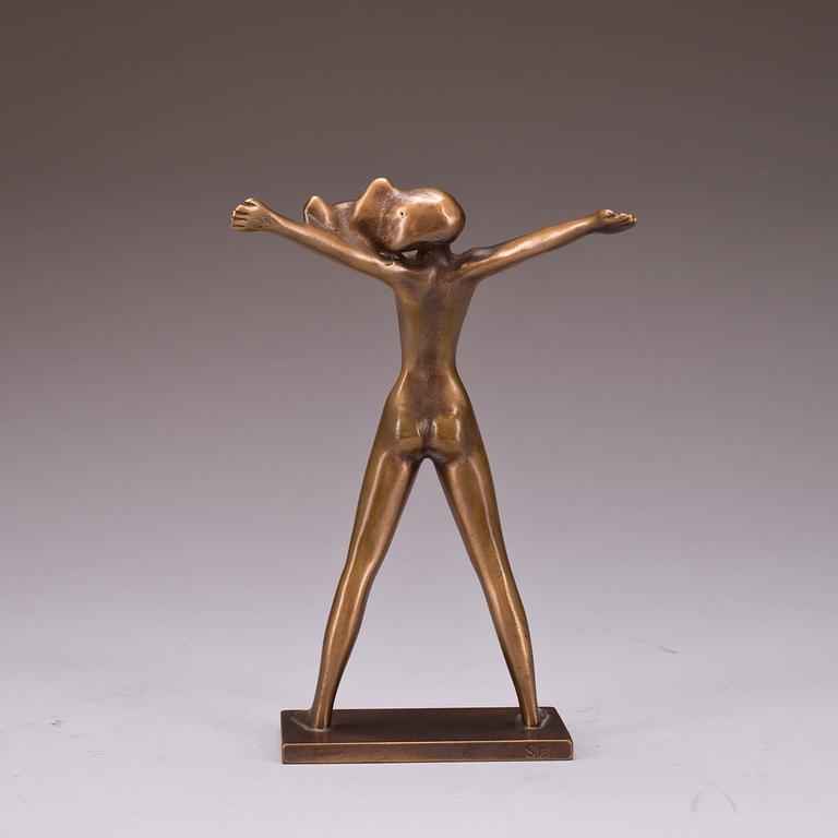 STIG BLOMBERG, skulptur, Ystad Brons, signerad.