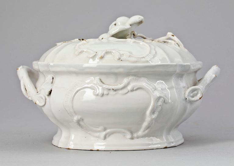 TERRIN, fajans, rokoko, Europa 1700-tal.