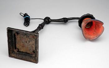 BORDSLAMPA, La Verre Francais, art deco, 1900-talets första hälft.