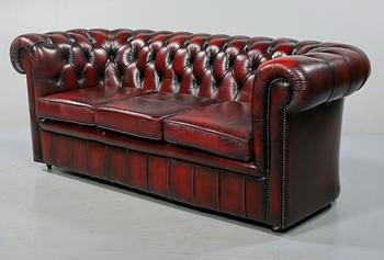 SOFFA, Chesterfield-modell, 1900-talets andra hälft.