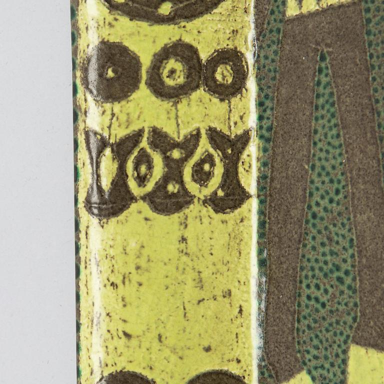 Birger Kaipiainen, skulptur, signerad Kaipiainen Rörstrand Sweden.