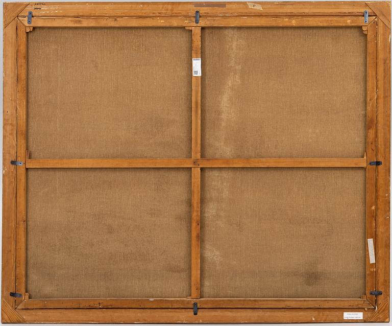 Jens Christian Andresen, The corvette "Norrköping" at Möns Klint.