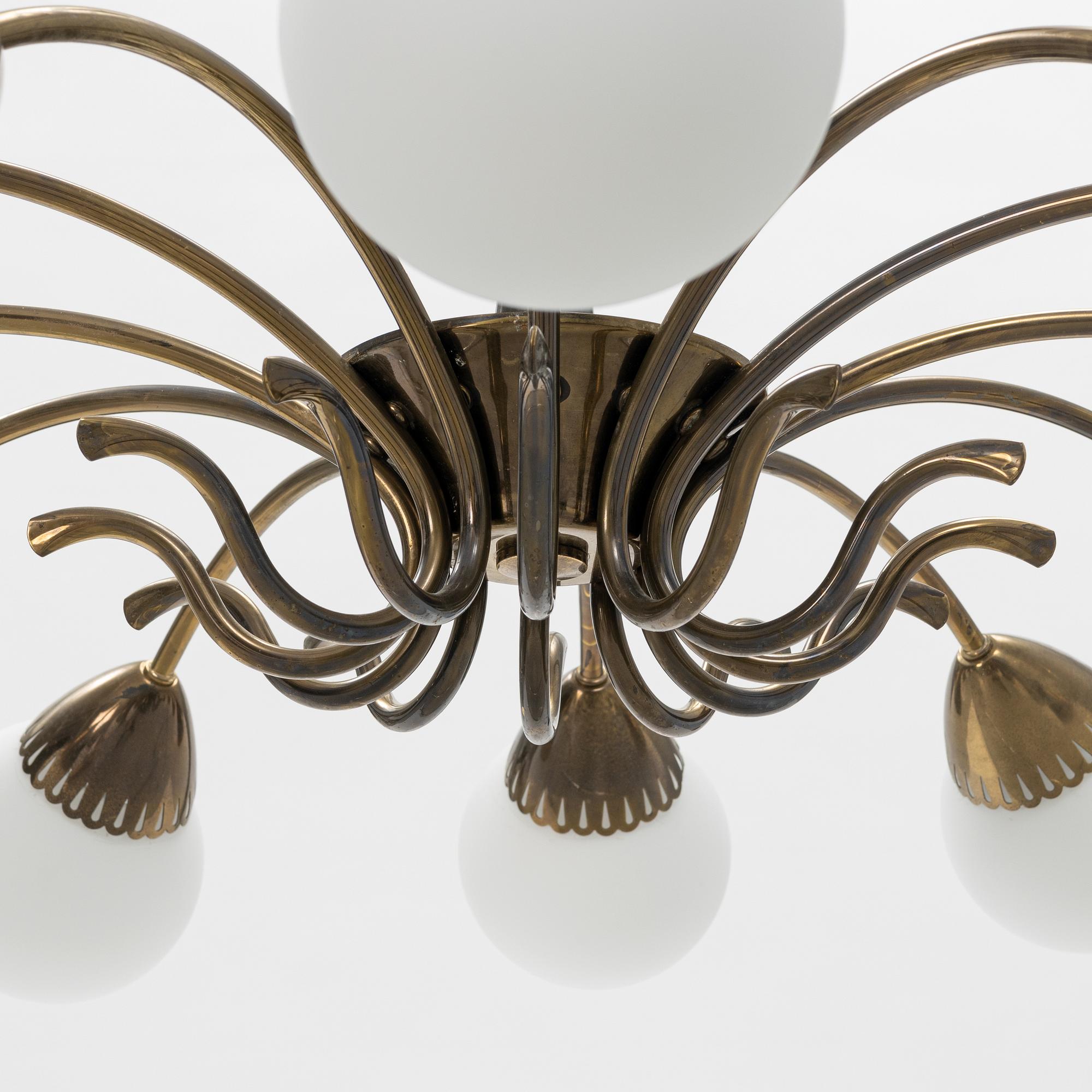 A 1950's ceiling lamp.