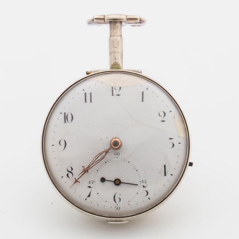 A pocket watch, London, 48 mm,