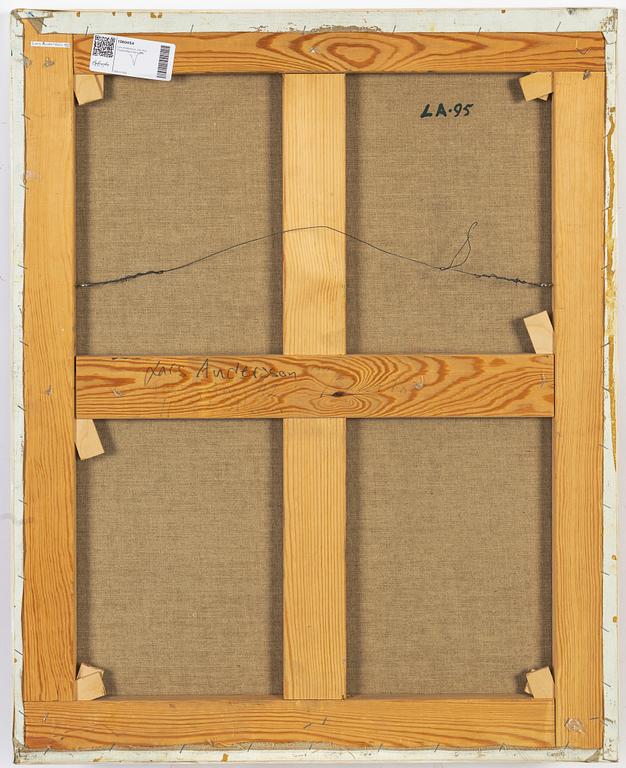 Lars Andersson, oil on canvas, signed and dated -95 verso.