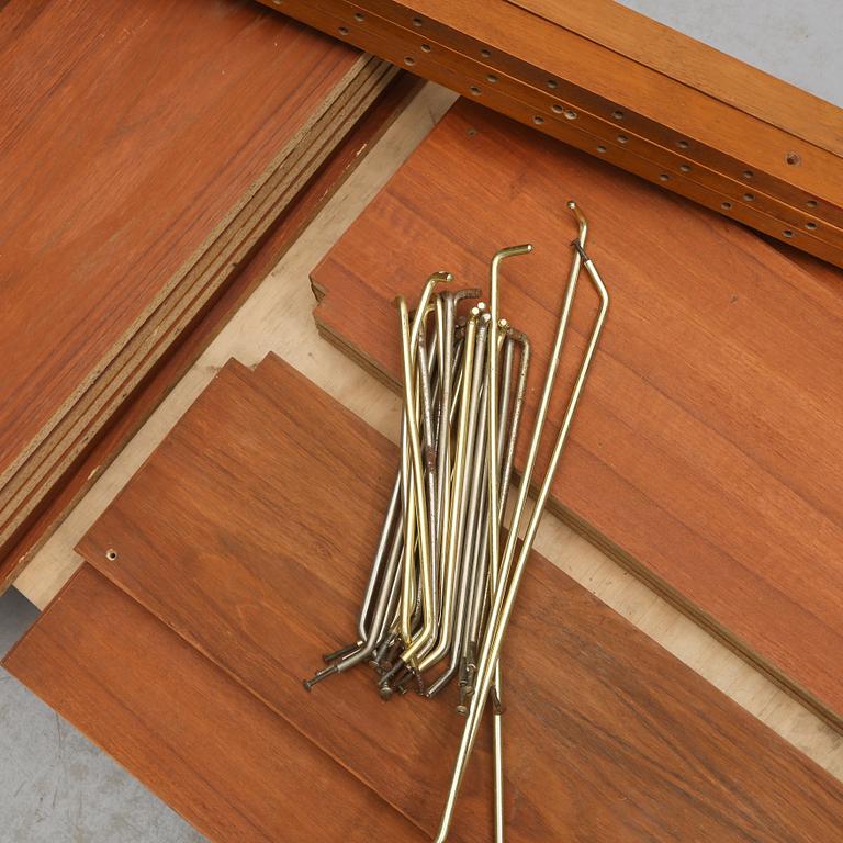 HYLLSYSTEM, teak, 1950/60-tal.