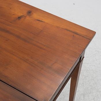 Game table, late Gustavian style, around 1900.