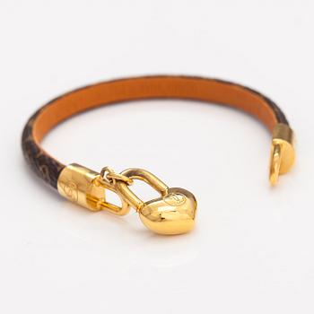 Louis Vuitton, "Crazy in lock" bracelet. Marked Louis Vuitton, Made in Spain.