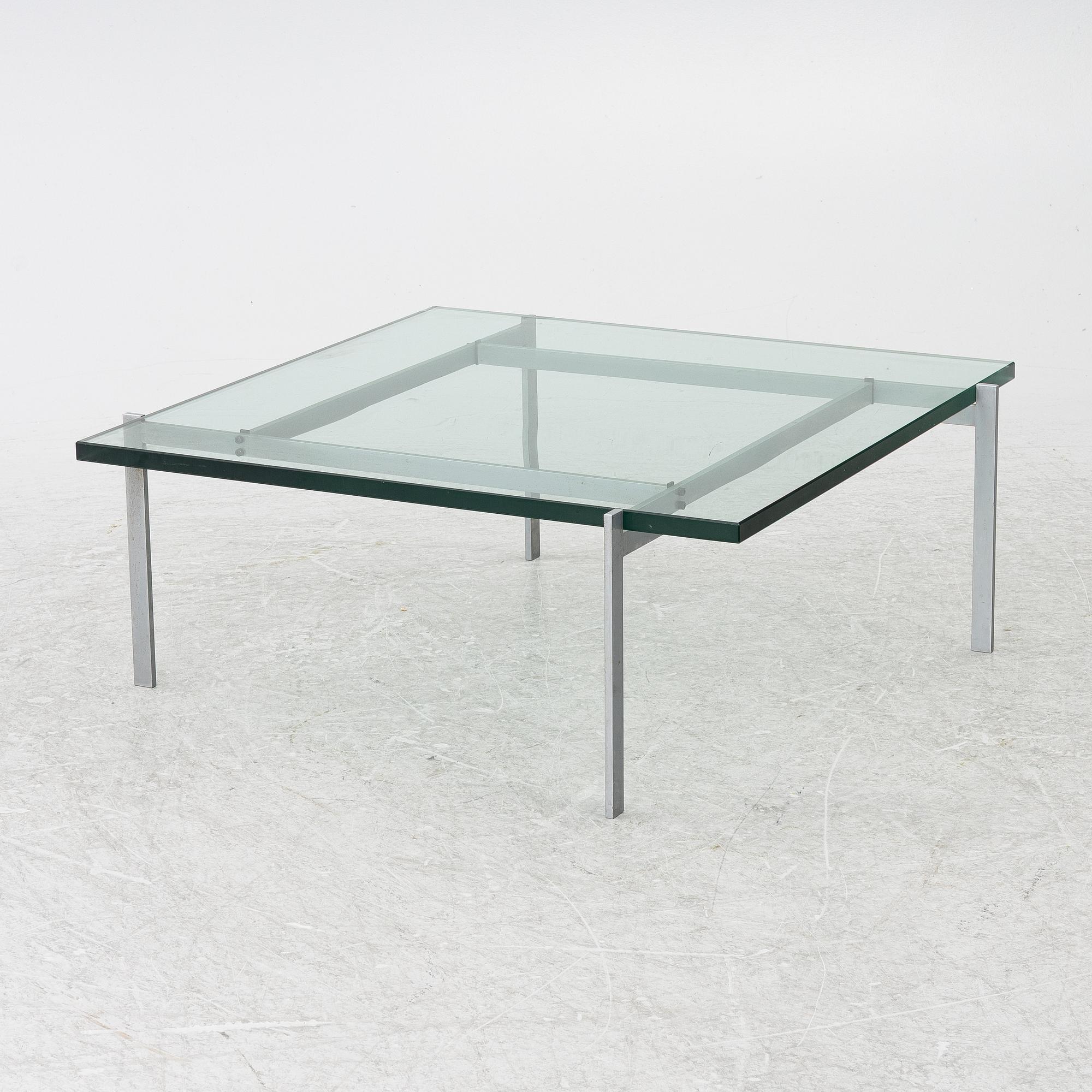 Poul Kjaerholm, soffbord, "PK-61", E Kold Christensen, Danmark.
