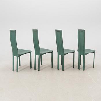 Giorgio Cattelan, chairs, 4 pcs, Italy, 1980s.