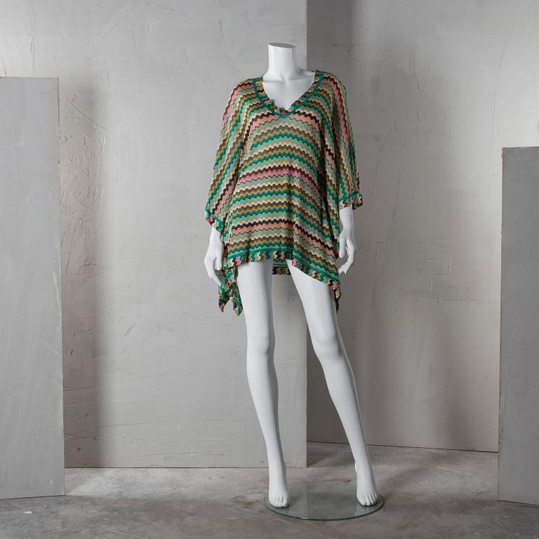 PONCHO, Missoni Mare, italiensk storlek S.