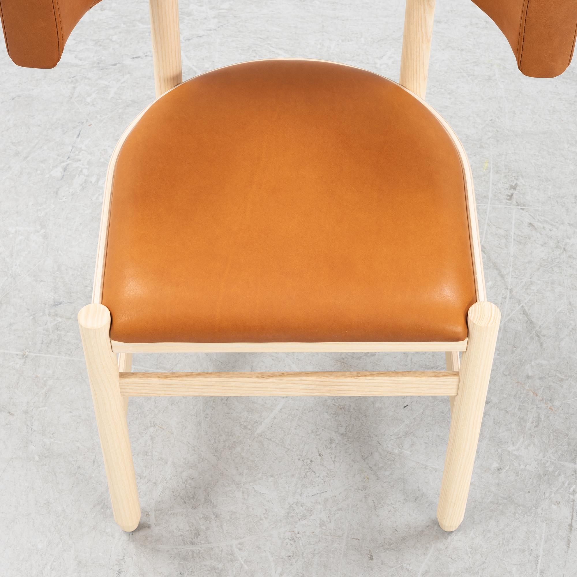 Matti Klenell & Peter Andersson, a 'Botero' ash chair, Källemo.
