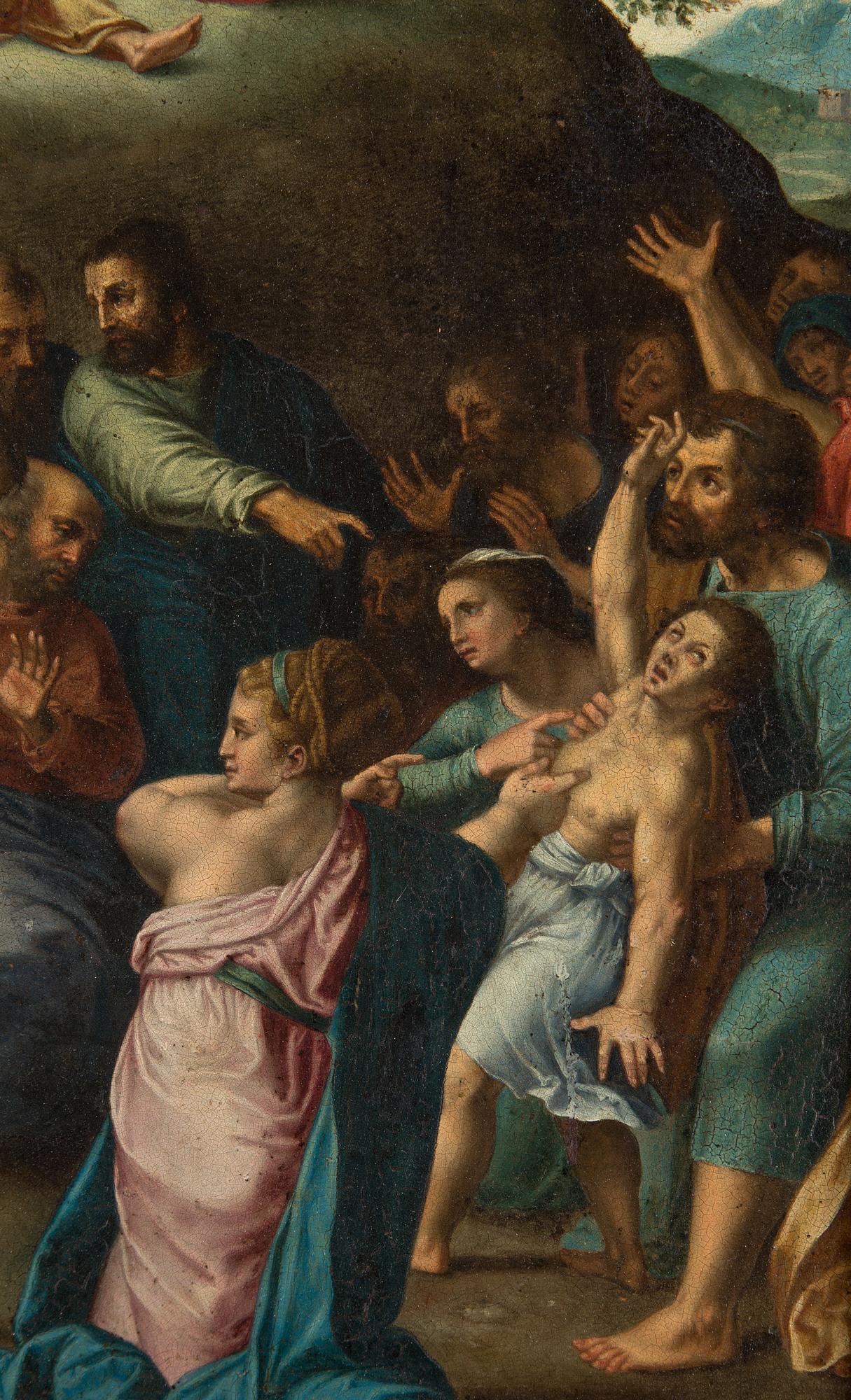 Rafael Copy after, RAFAEL, copy after, oil on copper, 17th century.