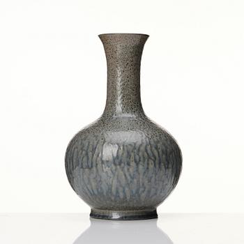 Frans August Hallin, a unique stoneware vase, Bing & Grøndahl, Denmark, early 20th century.