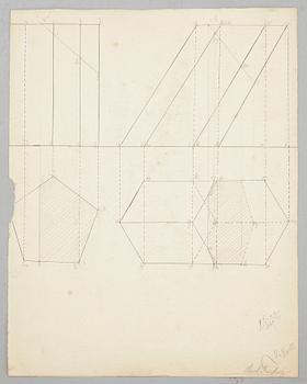 CARL HOLGER FISCHER, blyertsteckningar, 5 st, vissa signerade och daterade, bl a 1919.