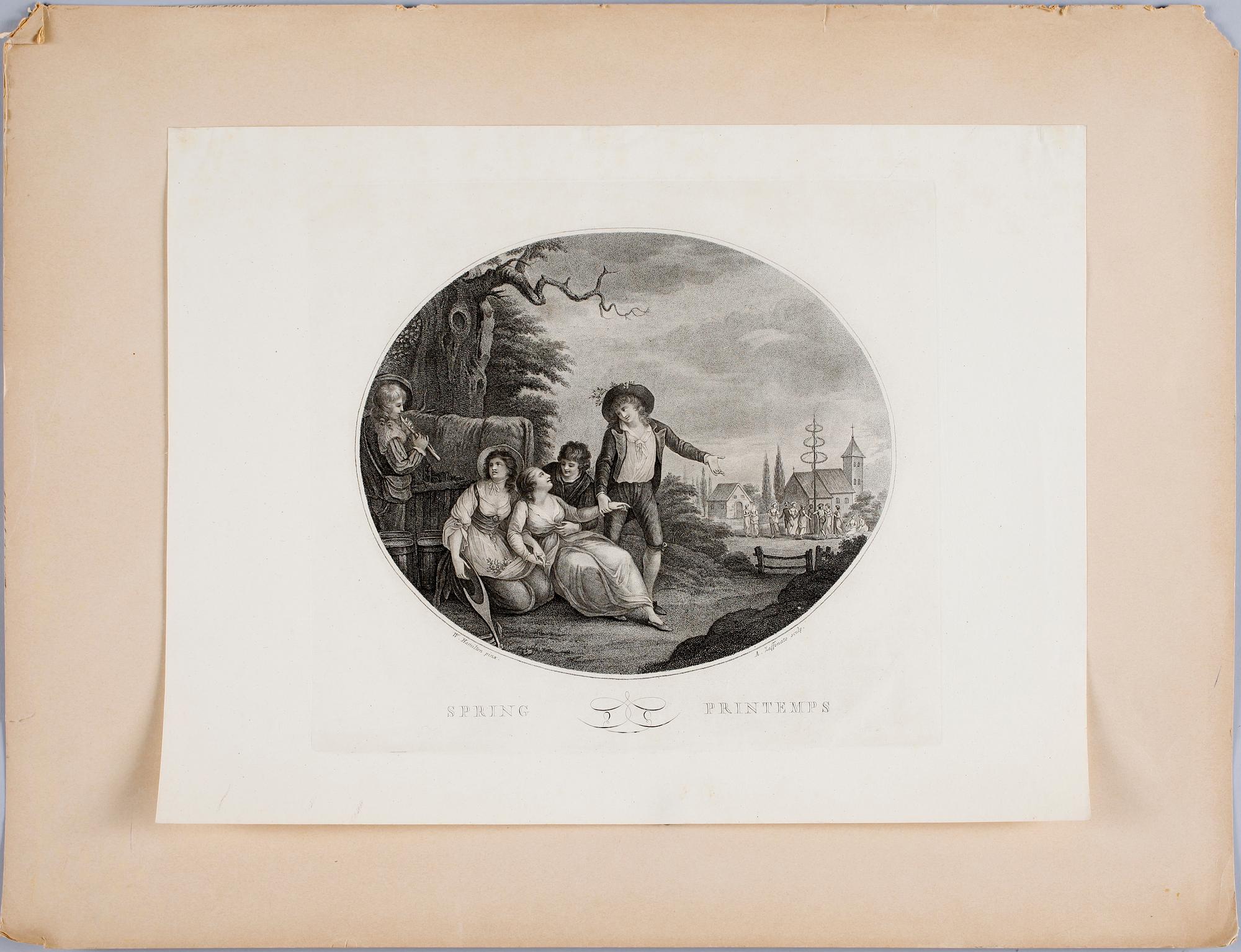 ETSNINGAR, 4 st, 1800-tal.