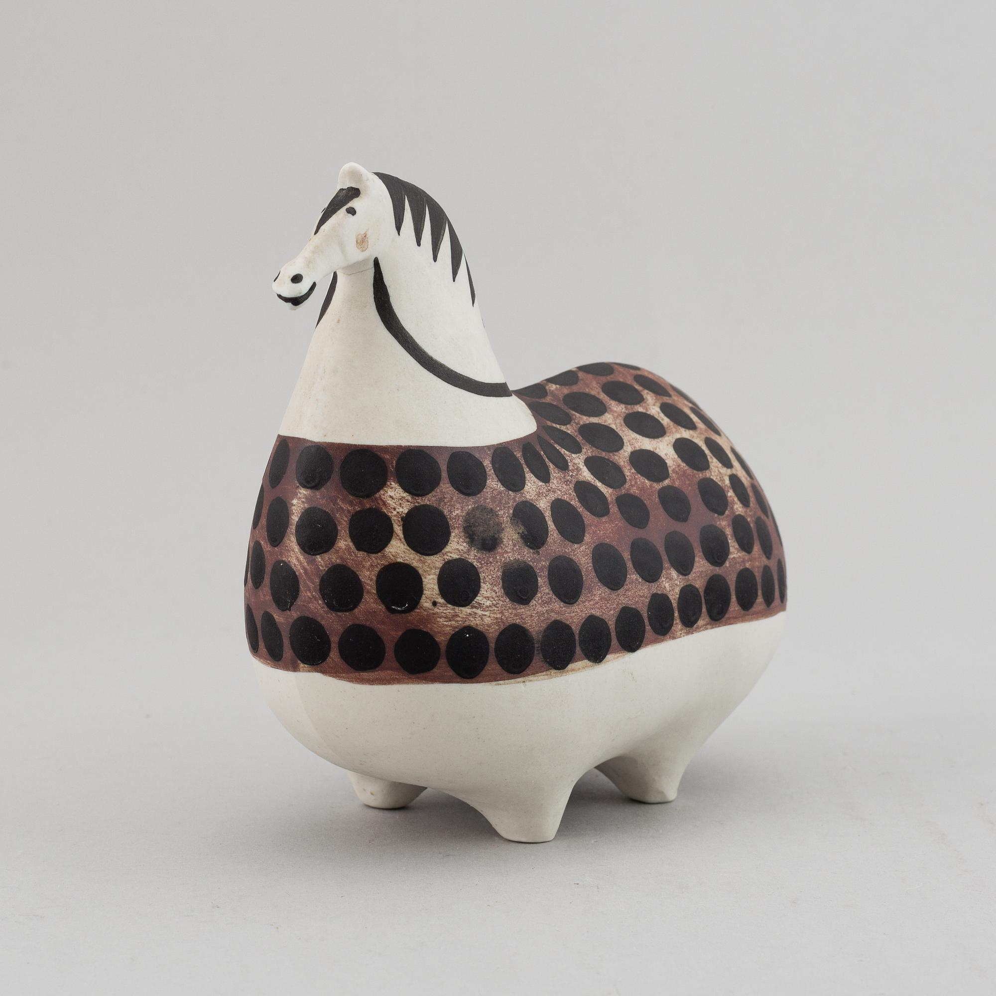 STIG LINDBERG, figurin, stengods, Gustavsbergs studio.