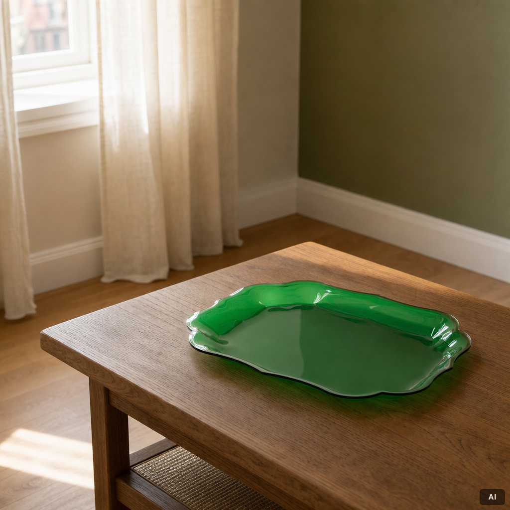 Spisani, tray, “The Baroque Tray”, Firma Svensk Tenn.