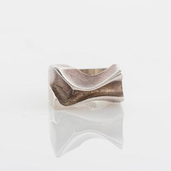 RING, Lapponia 1979, silver.