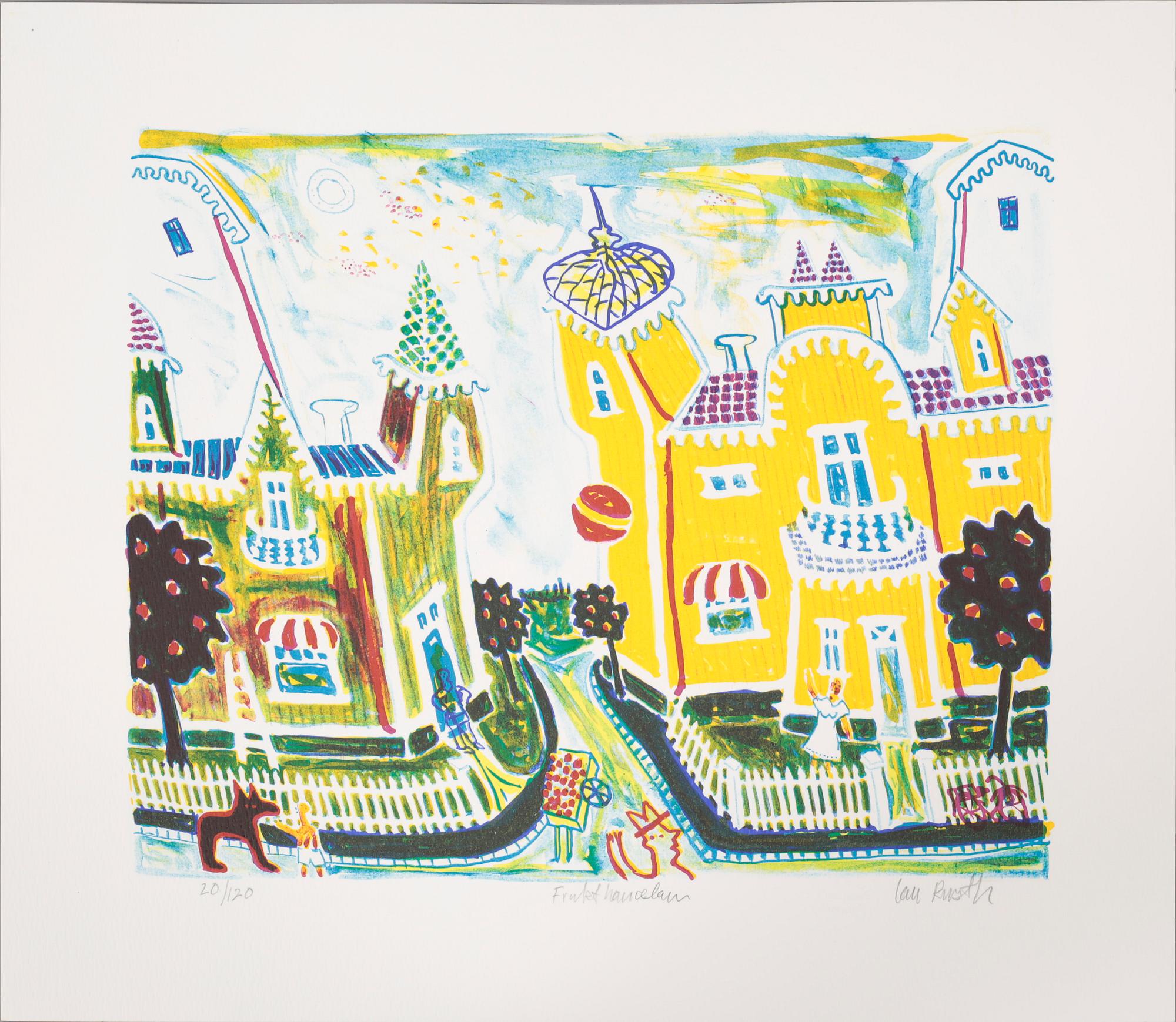 litograph in colours, signd and numbered 20/120.