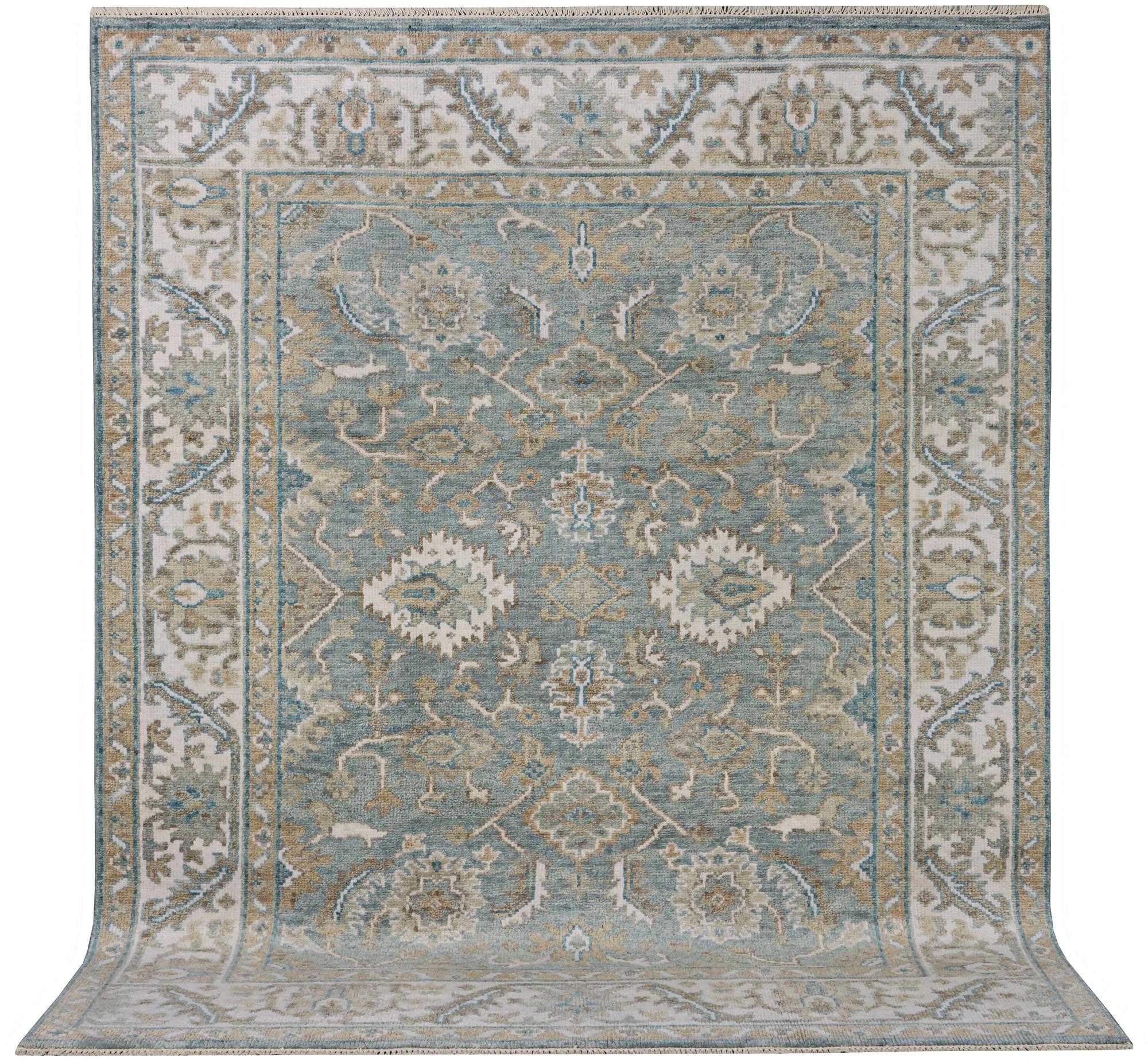 An oriental carpet with Mamluk design, c. 304 x 249 cm.