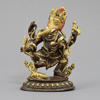 SKULPTUR, brons, orientalisk, 1900-tal.