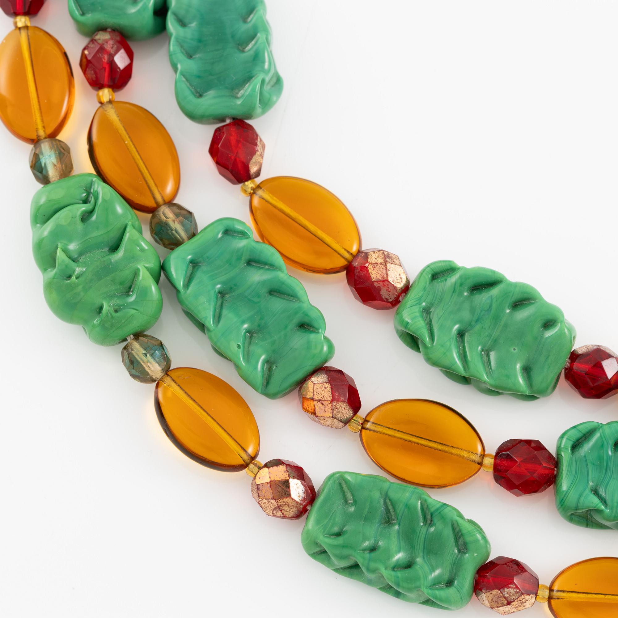 Elsa Schiaparelli, collier, vintage.