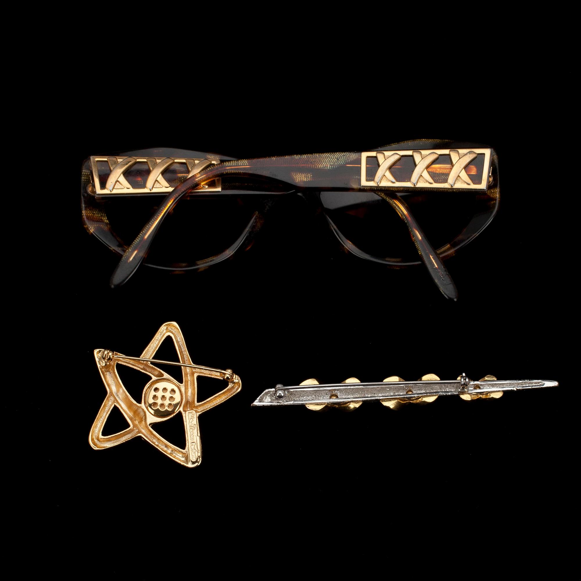 SOLGLASÖGON samt BIJOUTERI, Paloma Picasso.