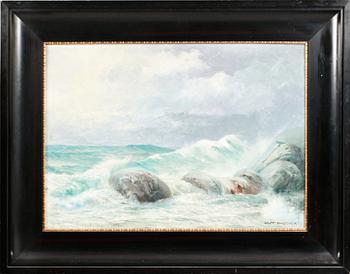 OLOF BOECKER, olja på duk, signerad.