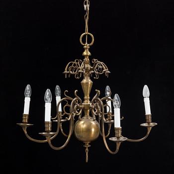 Ljuskrona, barockstil, 1900-tal.