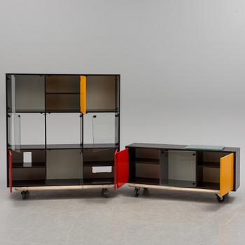 A 1980s 'Matador' shelf by Tord Björklund, IKEA.