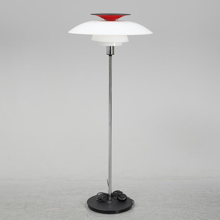 POUL HENNINGSEN, a 'PH 80' floor light,  Louis Poulsen, Denmark.