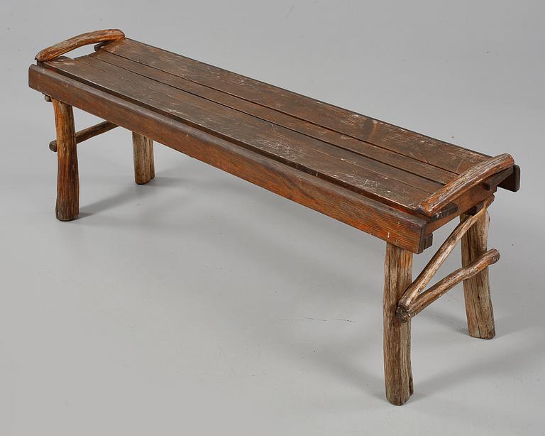 TRÄDGÅRDSBÄNK, 1900-tal.