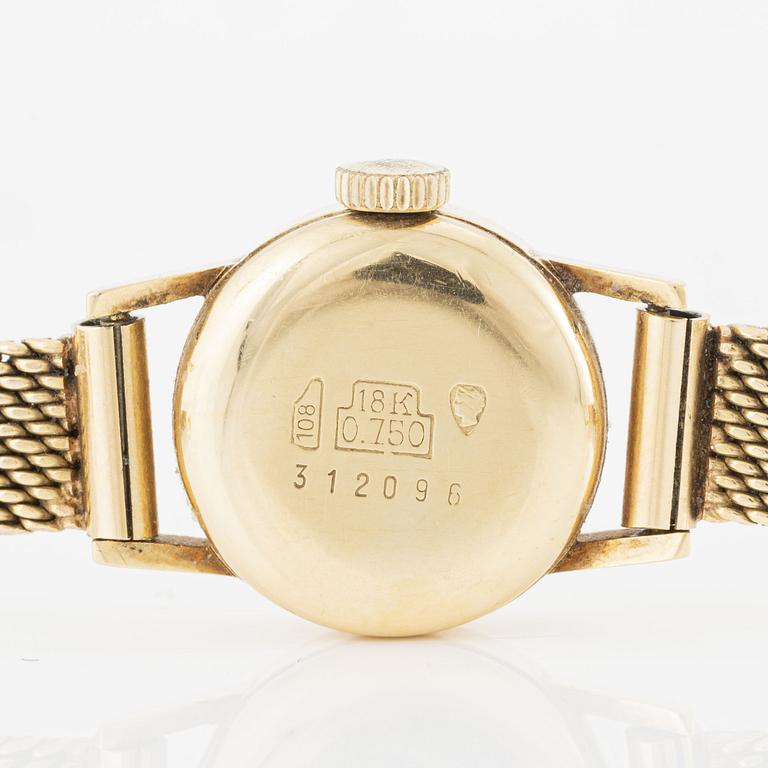 Wristwatch, Belinda, 18K gold, 17 mm.