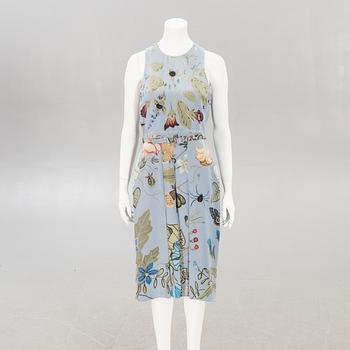 A Gucci/Frida Giannini silk dress size 42.