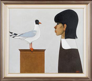 Veikko Marttinen, Woman and Bird.