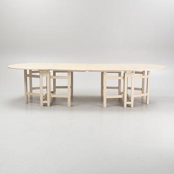 Drop-leaf table, a pair, "Bergslagen", from Ikea's 18th-century series, 1990s.