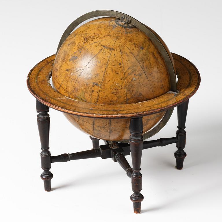 A celestial library globe by Charles Smith & Son (manufacturers of globes in london 1803-62).