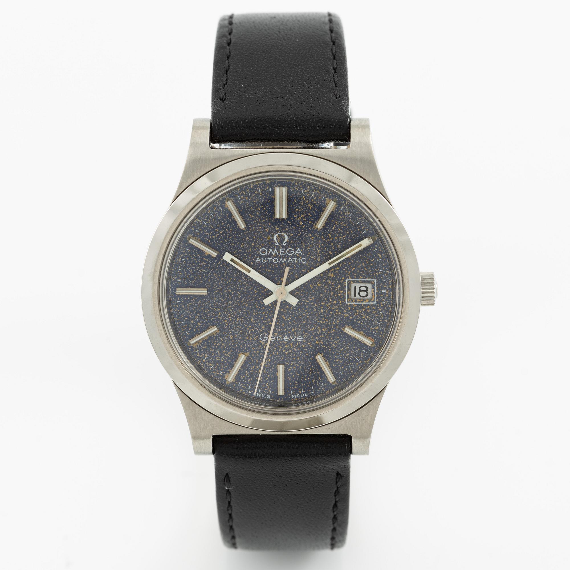 Omega, Geneva, "Stardust Dial", wristwatch, 36 mm.