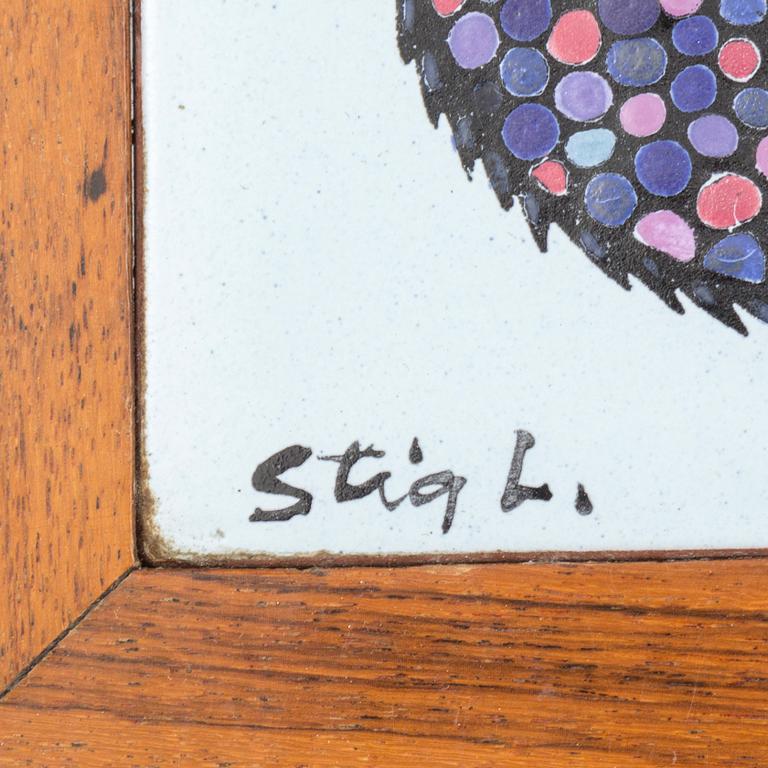 STIG LINDBERG, board, Gustavsberg, 1900-talets mitt.