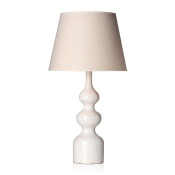 117. Georges Jouve, bordslampa, keramik, "Trois Boules", Frankrike 1950-tal.