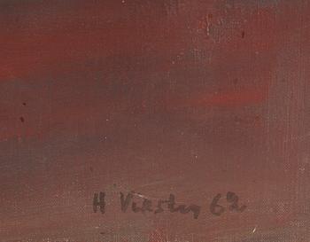 HANS VIKSTEN, oil on canvas, signed and dated -62.