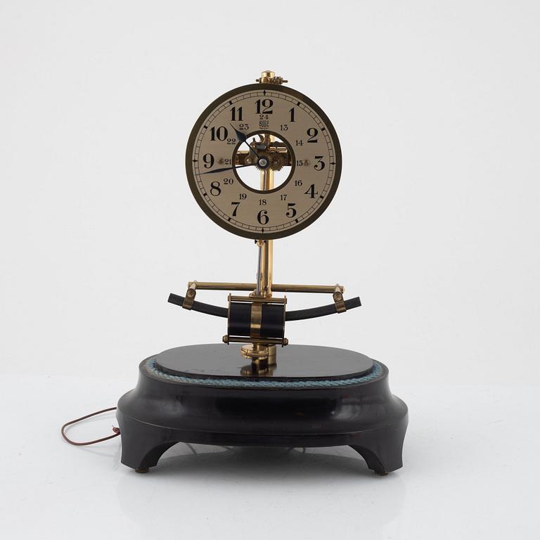 A Bulle Patent table clock, first half of the 20th century.