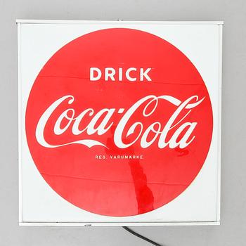 REKLAMSKYLT, Coca Cola, 1900-talets andra hälft.
