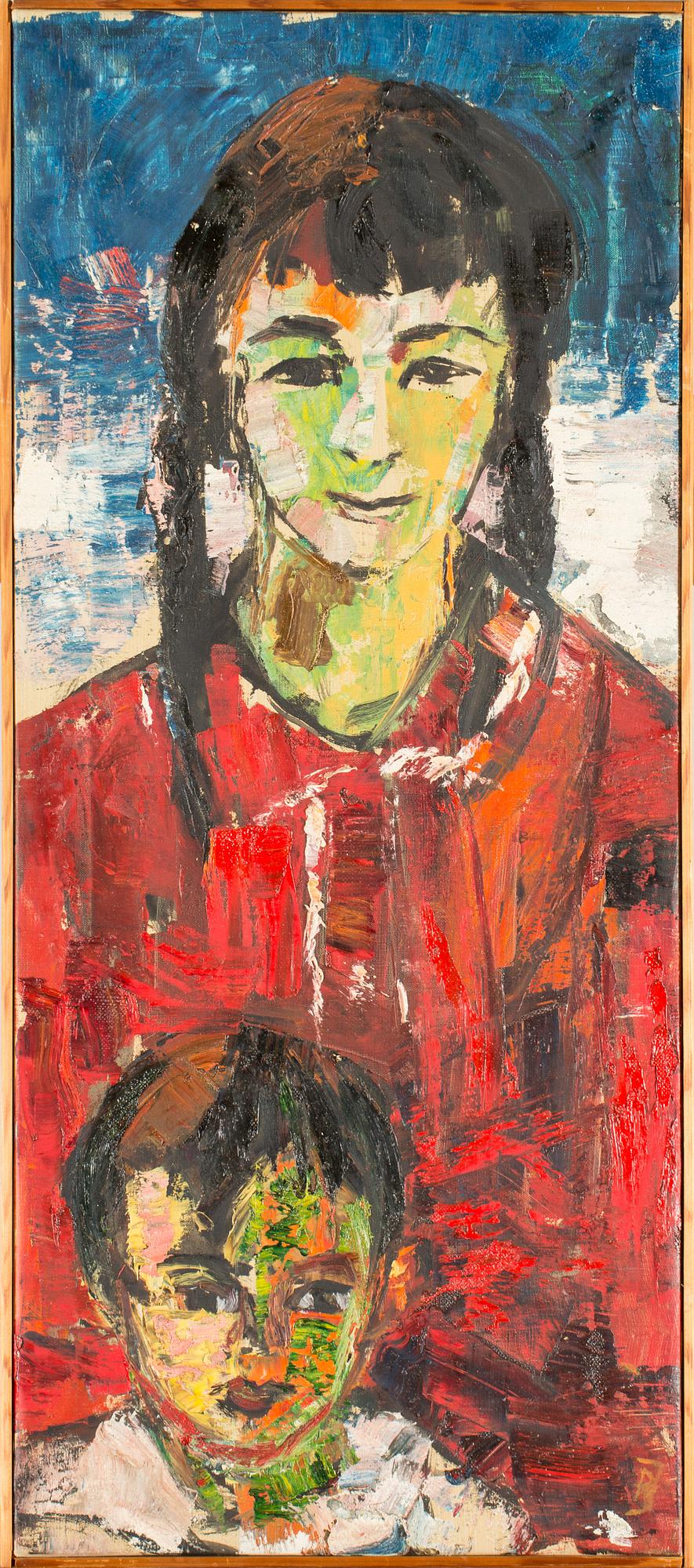 RAGNAR JOHANSSON, olja på duk, monogramsignerad.