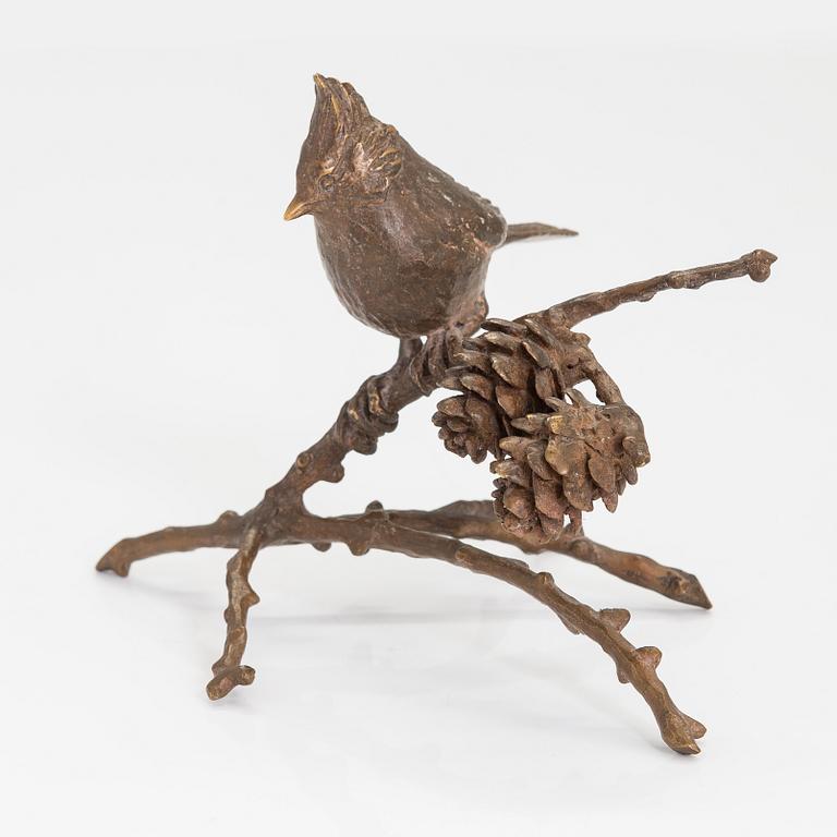 Osmi Nyström, Bird on a branch.