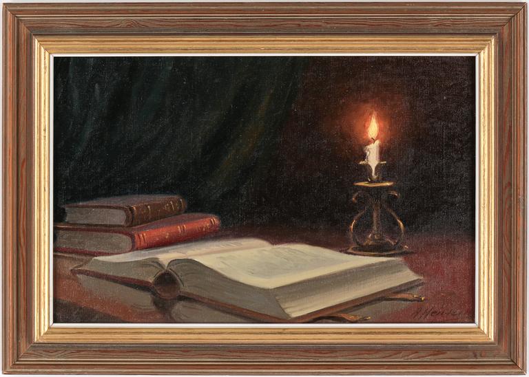 ARTHUR HEICKELL, olja på duk, sign.