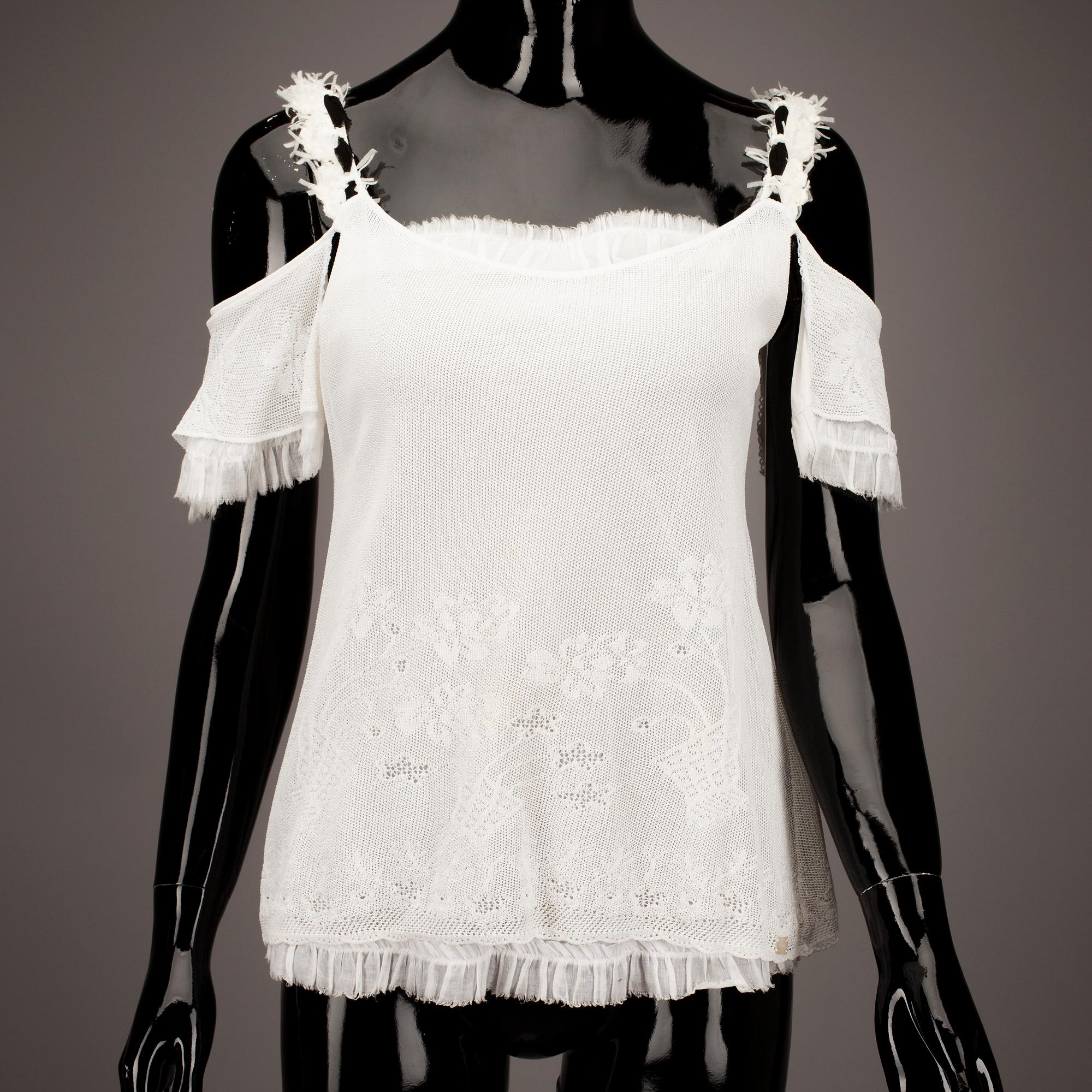 ÄRMLÖS BLUS, Chanel.