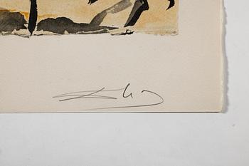 Salvador Dalí, "Carmen's Death" from "Carmen".