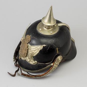 A Swedish helmet 1887 pattern.